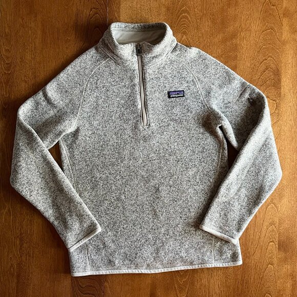 Patagonia oatmeal gray Better Sweater L 12 - Picture 1 of 9